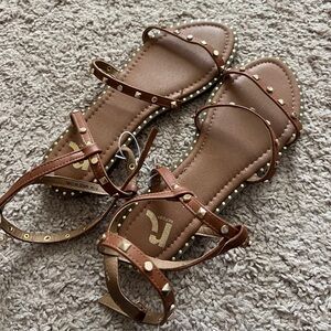 Brown sandals